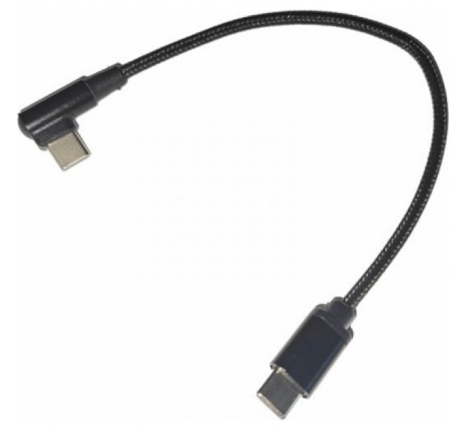 Cablexpert Дата кабель USB-C to USB-C 0,2m angle Cablexpert (CC-USB2-CMCML-0.2M)