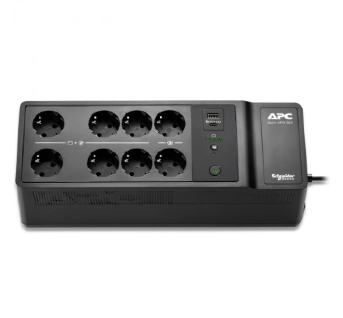 APC Пристрій безперебійного живлення APC Back-UPS 850VA, 520W (BE850G2-GR)