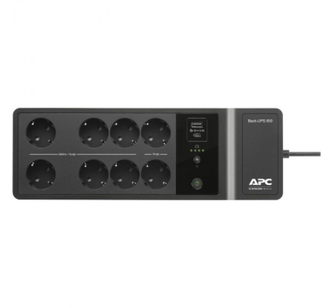 APC Пристрій безперебійного живлення APC Back-UPS 850VA, 520W (BE850G2-GR)