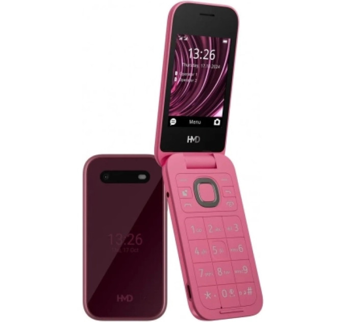 HMD Мобільний телефон HMD 2660 4G Flip DS Red