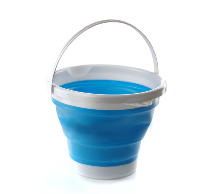 СИЛА Відро складне СИЛА силіконове 10 л blue (961004)