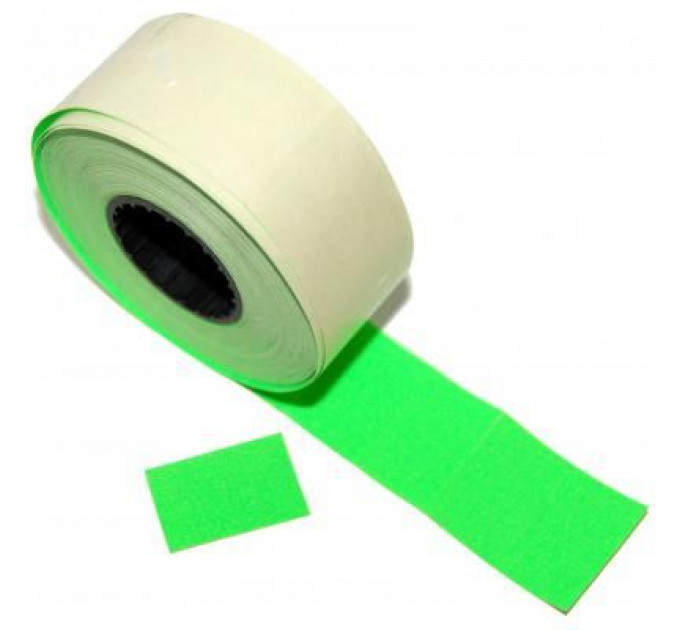 Етикет-стрічка Aurika 26х16 green (2616G)