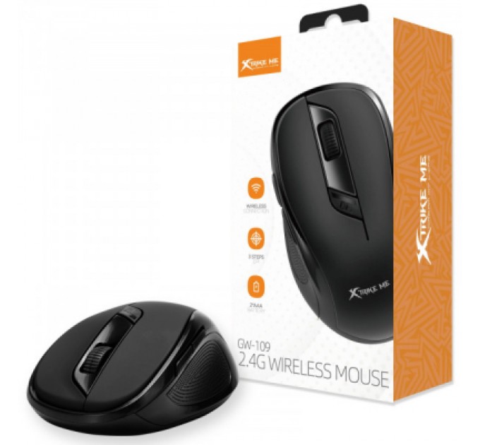 Xtrike ME Мишка Xtrike ME GW-109 Wireless Black (GW-109)