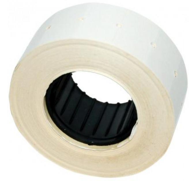 Етикет-стрічка Aurika 21х12 white, 30 рул (2112W)