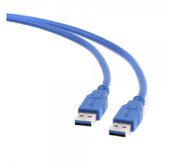 Maxxter Кабель Maxxter (U-AMAM3-0.5m) USB3.0 - USB3.0, 0.5м, синій