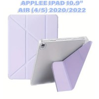 Чохол до планшета BeCover Ultra Slim Origami Transparent Apple Pencil Apple iPad Air (4/5) 2020/2022 10.9" Purple (711105)