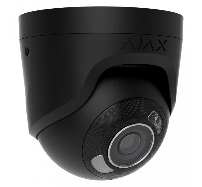 Ajax IP камера Ajax TurretCam HL Black 8МП (2.8мм)