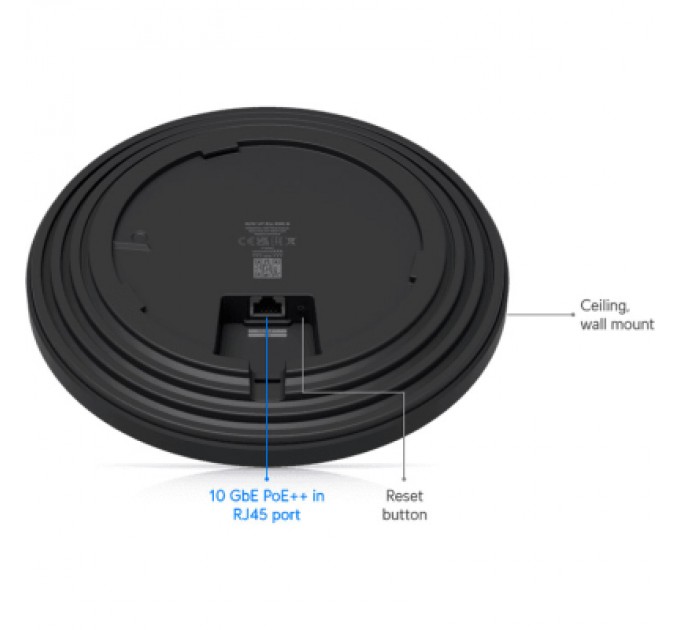 Ubiquiti Точка доступу Wi-Fi Ubiquiti U7 Pro XGS (U7-Pro-XGS-B)