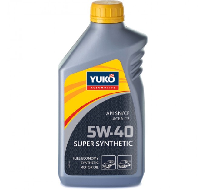 Yuko Моторна олива Yuko SUPER SYNTHETIC 5W-40 1л (4820070245592 4823110402276)