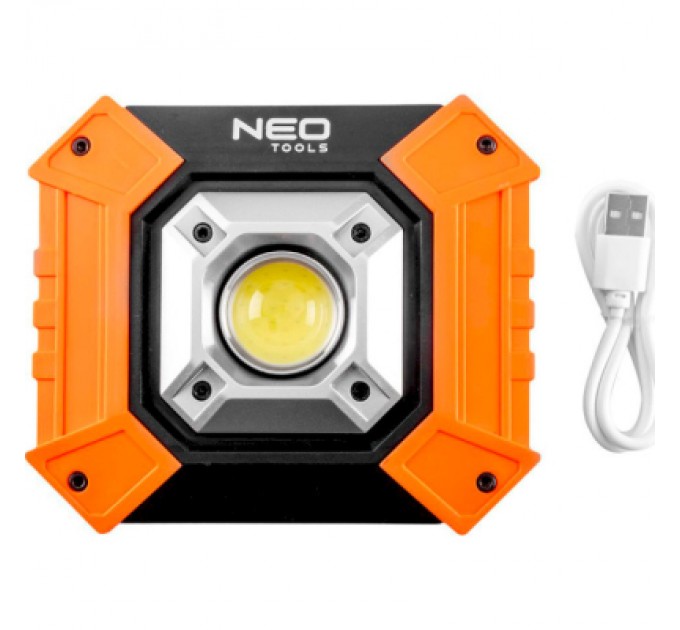 Neo Tools Прожектор Neo Tools 10 Вт, 750 люмен, функція PowerBank (99-038)