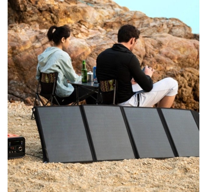 Choetech Портативна сонячна панель Choetech SC008-V2-BK 120W (SC008-V2-BK)