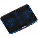IceCoorel Підставка до ноутбука IceCoorel 10-15.6", 2*140mm + 3*70mm 1400 RPM, 2*USB, 410x290x26mm, Blue (A2)