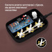 ColorWay Фільтр живлення ColorWay CW-CHE34PDB GaN3 Pro PD 65W (2USB-A + 2 TYPE-C) 3 розетки, 4 USB, 2 м, чорний