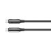 ColorWay Кабель ColorWay USB Type-C + USB Type-C (M/M), 5.0 А, 1 м, Black (CW-CBPDCC069-BK)