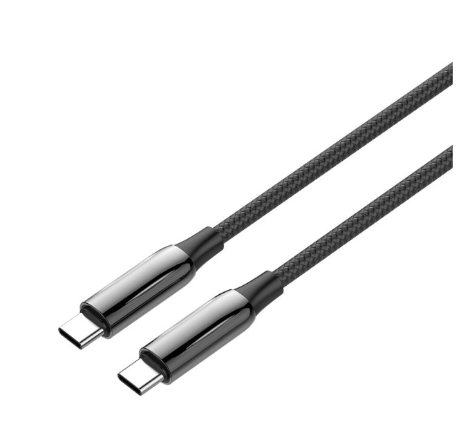 ColorWay Кабель ColorWay USB Type-C + USB Type-C (M/M), 5.0 А, 2 м, Black (CW-CBPDCC070-BK)