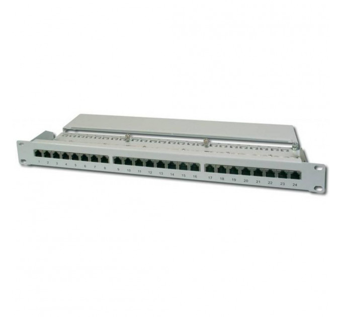 Патч-панель 19" 1U 24 порти 5e FTP в зборі Digitus (DN-91524S)