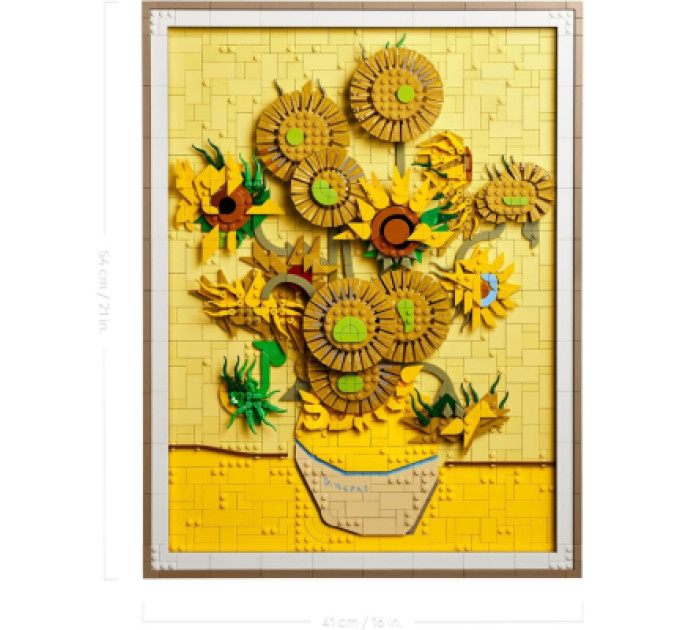 LEGO Конструктор LEGO ART Vincent van Gogh — Соняшники (31215)