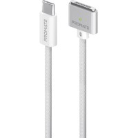 Дата кабель USB-C to MagSafe 3 magcord-140pd.white Promate (magcord-140pd.white)