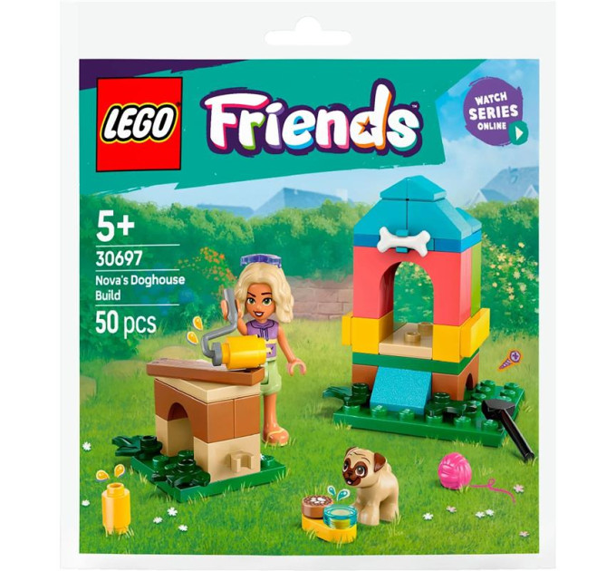 LEGO Конструктор LEGO Friends Модель собачої будки від Нови (30697)