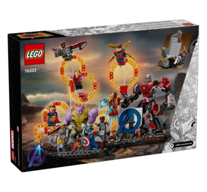 LEGO Конструктор LEGO Super Heroes Месники: Завершення. Вирішальна битва (76323)