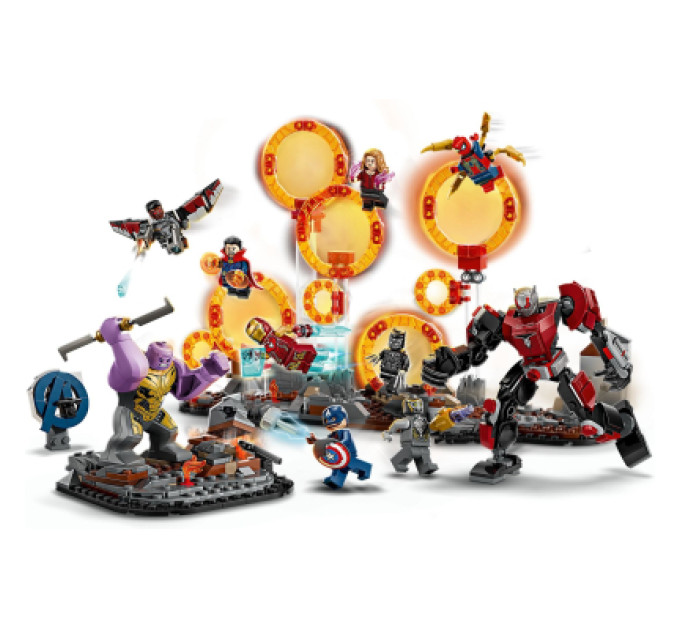 LEGO Конструктор LEGO Super Heroes Месники: Завершення. Вирішальна битва (76323)