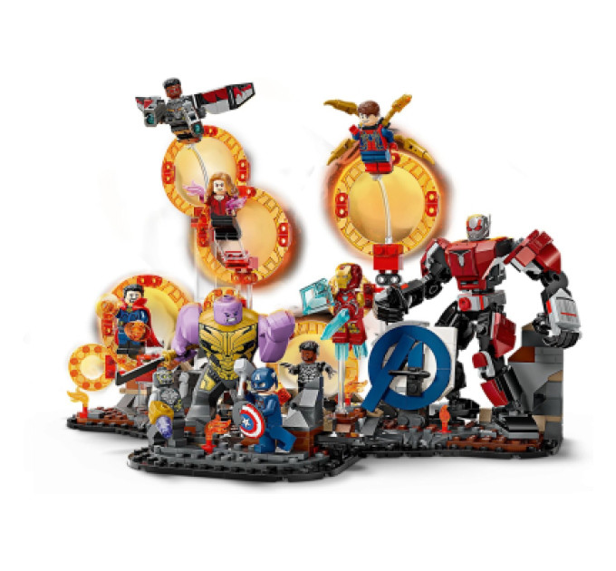LEGO Конструктор LEGO Super Heroes Месники: Завершення. Вирішальна битва (76323)