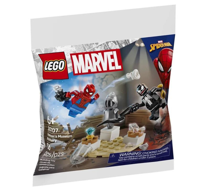 LEGO Конструктор LEGO Super Heroes Пограбування музею Веномом (30707)