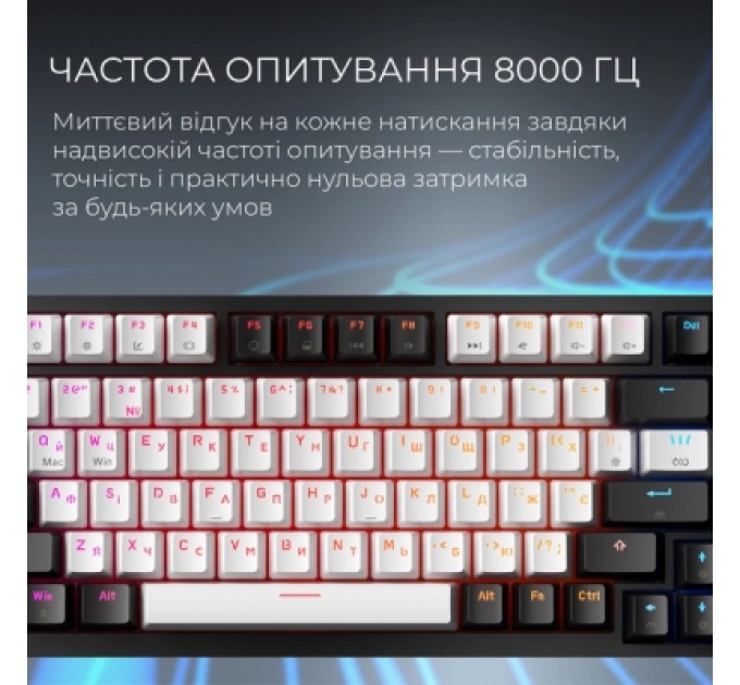 GamePro Клавіатура GamePro Asgard Valhalla Max MK160B MAX USB UA Black (MK160B MAX)