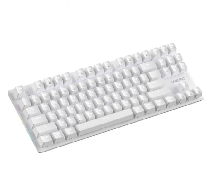 GamePro Клавіатура GamePro Genesis Joker MK124W Outemu Red Switch USB UA White (MK124W)