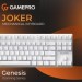 GamePro Клавіатура GamePro Genesis Joker MK124W Outemu Red Switch USB UA White (MK124W)
