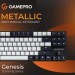 GamePro Клавіатура GamePro Genesis Metallic MK110B Outemu Red Switch USB UA Black (MK110B)