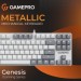 GamePro Клавіатура GamePro Genesis Metallic MK110W Outemu Red Switch USB UA White (MK110W)