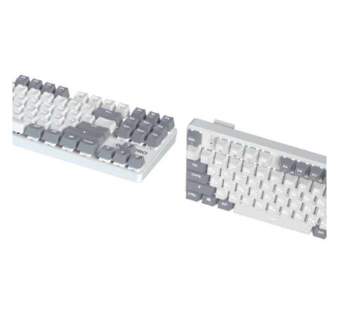 GamePro Клавіатура GamePro Genesis Metallic MK110W Outemu Red Switch USB UA White (MK110W)