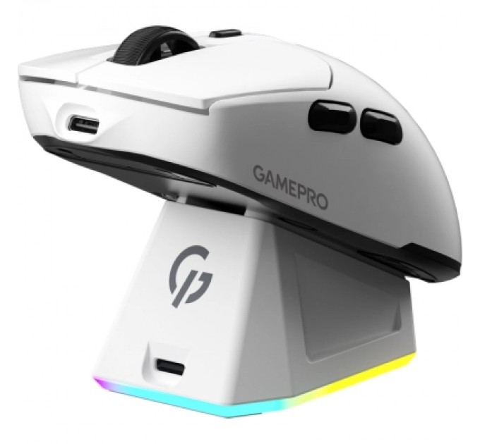 GamePro Мишка GamePro Genesis Airmaster Wireless/Bluetooth/USB White (GM167W)