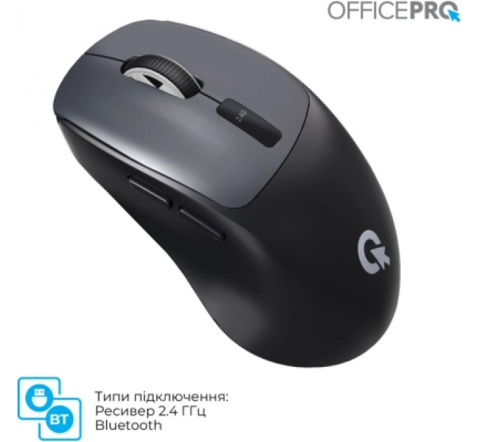 OfficePro Мишка OfficePro M398B Wireless/Bluetooth Black (M398B)