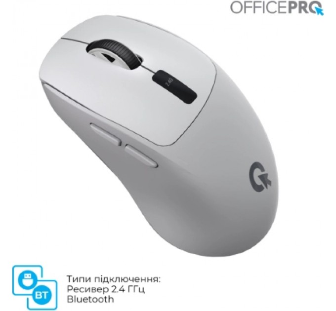 OfficePro Мишка OfficePro M398G Wireless/Bluetooth Gray (M398G)