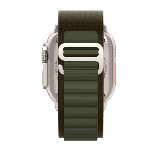 Armorstandart Ремінець до смарт-годинника Armorstandart Alpina Band для Apple Watch 49/46/45/44/42 (Series 1-3) Olive (ARM81045)