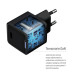 ColorWay Мережевий зарядний пристрій ColorWay GaN Mini 25W PD Port PPS USB-C Black (CW-CHS052PD-BK)