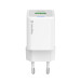ColorWay Мережевий зарядний пристрій ColorWay GaN Mini 30W PD Port PPS USB (Type-C PD + USB QC4.0) White (CW-CHS053PD-WT)
