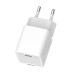 ColorWay Мережевий зарядний пристрій ColorWay GaN Mini 30W PD Port PPS USB-C White (CW-CHS054PD-WT)