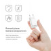 ColorWay Мережевий зарядний пристрій ColorWay GaN Mini 30W PD Port PPS USB-C White (CW-CHS054PD-WT)