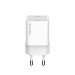 ColorWay Мережевий зарядний пристрій ColorWay GaN Mini 35W PD Port PPS USB-C White (CW-CHS056PD-WT)