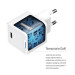 ColorWay Мережевий зарядний пристрій ColorWay GaN Mini 35W PD Port PPS USB-C White (CW-CHS056PD-WT)