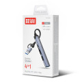 ColorWay Концентратор СolorWay USB-A/USB-C 4-в-1 USB2.0х2/USB3.0/USB-C2.0 (CW-HUB06)