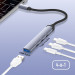 ColorWay Концентратор СolorWay USB-C 4-в-1 USB-C2.0х3/USB3.0 (CW-HUB07)
