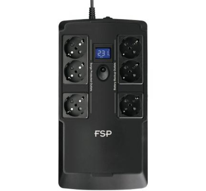 FSP Пристрій безперебійного живлення FSP NanoFit 600VA (PPF3602303)