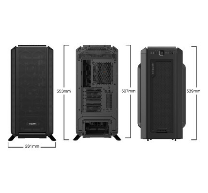 Be quiet! Корпус Be quiet! Silent Base 802 Black (BG039)