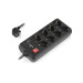 REAL-EL Фільтр живлення REAL-EL RS-Protect 805 1.8м Black (EL122300042)