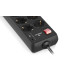 REAL-EL Фільтр живлення REAL-EL RS-Protect 805 1.8м Black (EL122300042)
