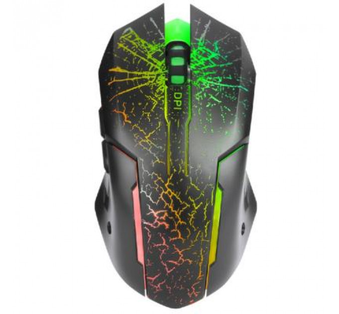 Мишка Marvo M207 LED USB Black (M207)